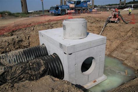 drainage junction box pump|sanitary sewer junction box.